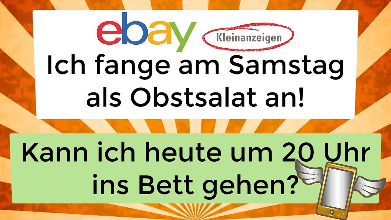 Ebay Kleinanzeigen Karaoke - 13 lustige Chatverläufe 📲😡