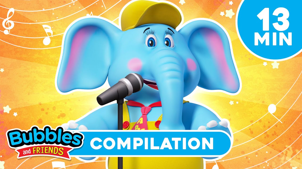 🎶 Learn & Sing With Us! | Bubbles and Friends Songs 🎒🧁🧠🌈