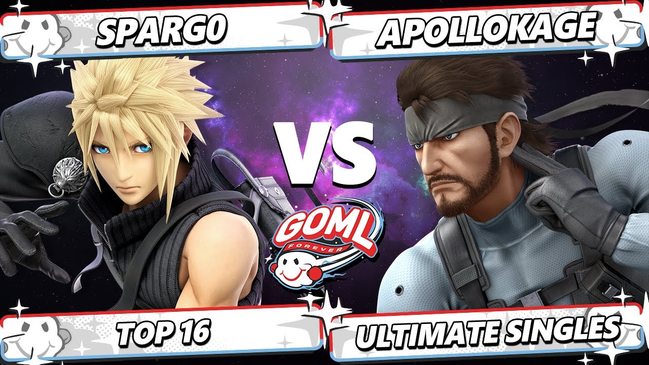 GOML 2025 - Spargo (Cloud) Vs. ApolloKage (Snake) Smash Ultimate - SSBU