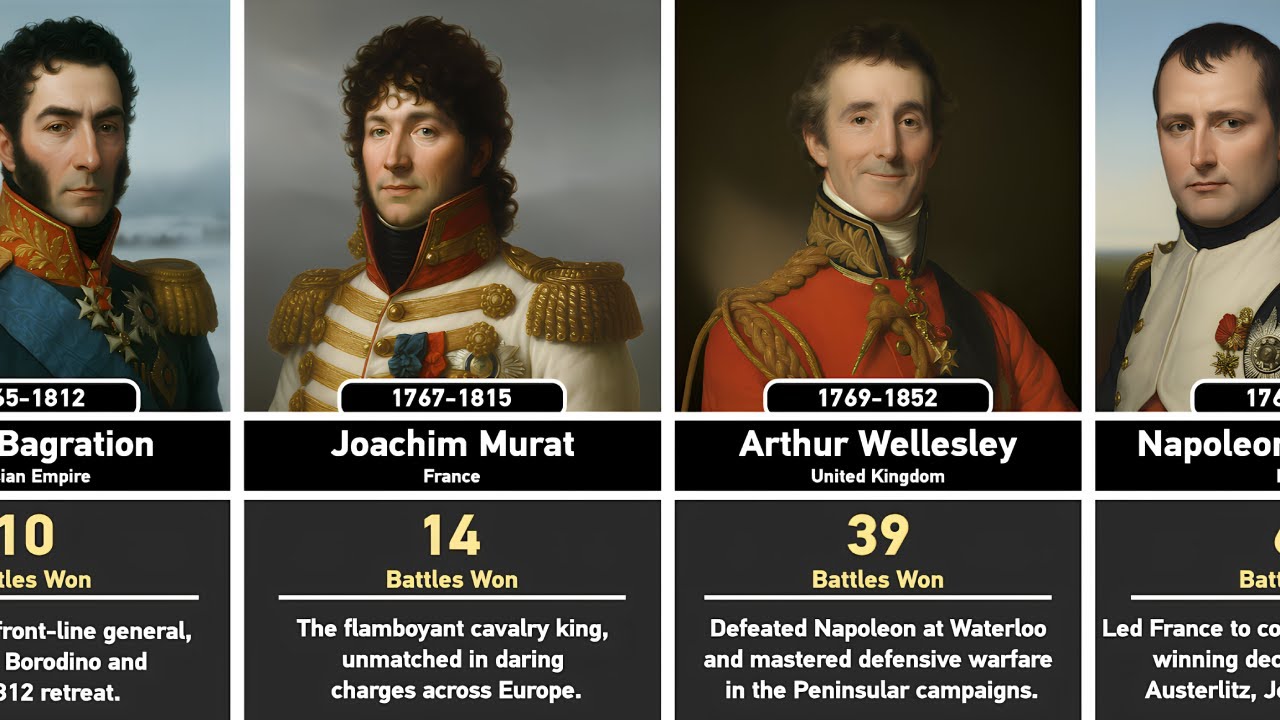 Top 50 Military Commanders of the Napoleonic Wars (1792&ndash;1815)