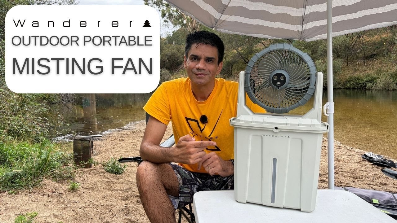 Stay Cool Anywhere! Wanderer Outdoor Portable Misting Fan Review