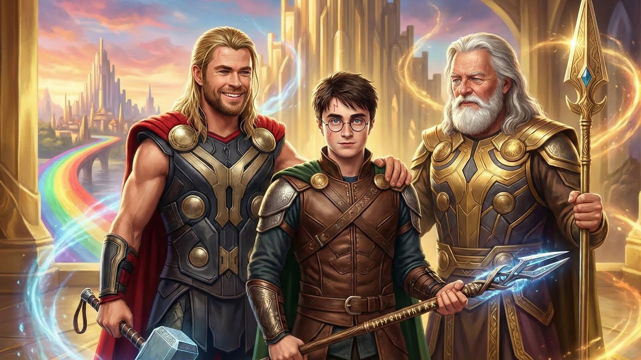 What If Harry Potter Was Adopted By Odin & Raised in Asgard With Thor.