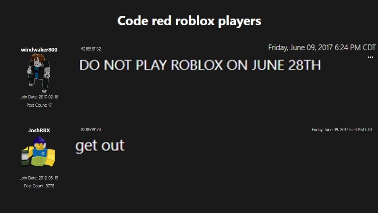 Random Roblox Old Forum Posts