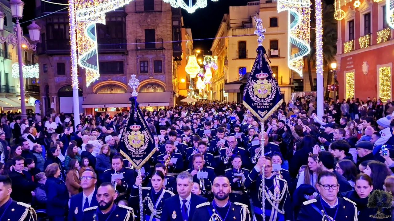 Pasacalles de la AM Los Gitanos - Alumbrado Luces de Navidad