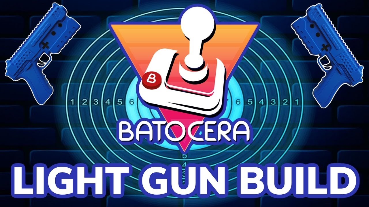AMAZING LIGHT GUN BUILD FOR BATOCERA RETRO GAMING | FULL TOUR