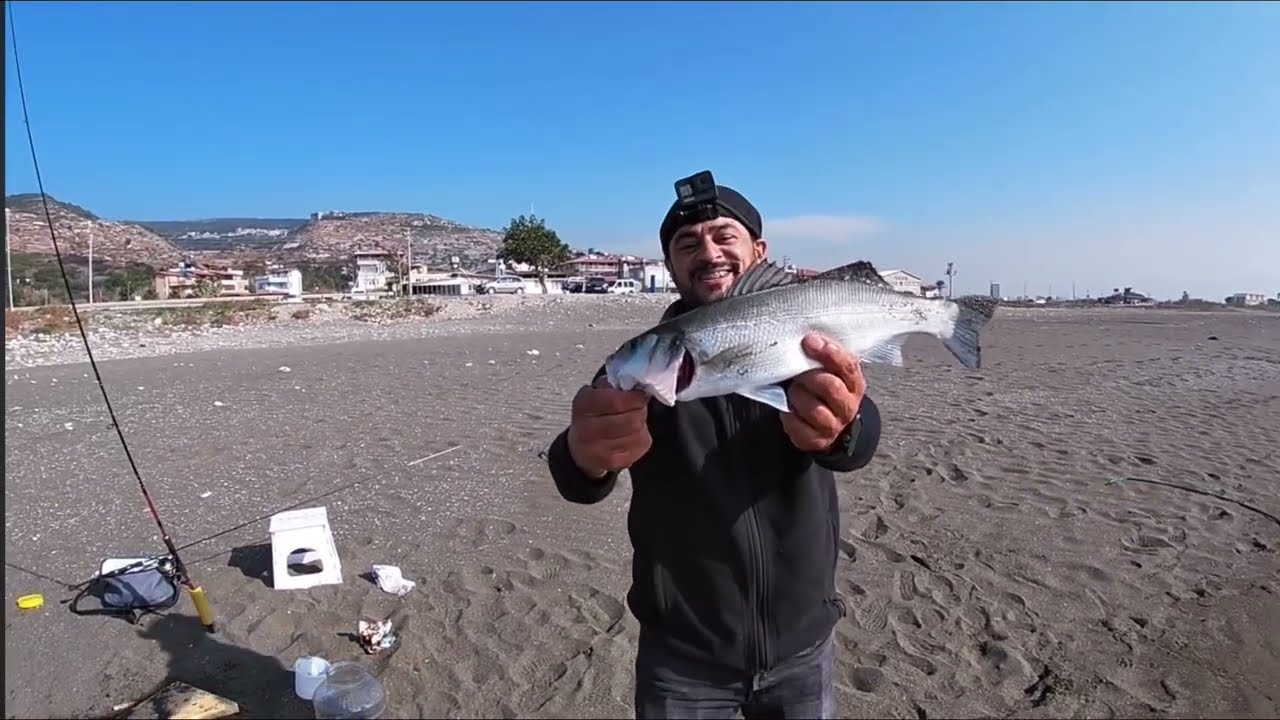 Levrek avladım Yemi Kustu Kanca Ağzında Kaldı
