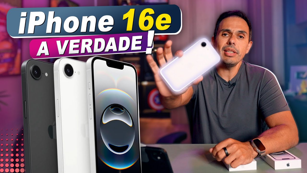 7 Dias Usando o iPhone 16e, o melhor iPhone de entrada já criado pela Apple #apple #iphone16e
