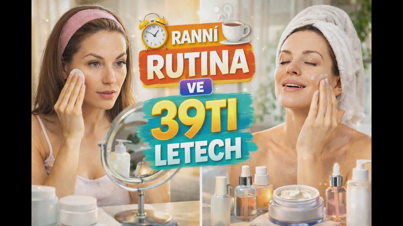 Moje ranní rutina v péči o pleť