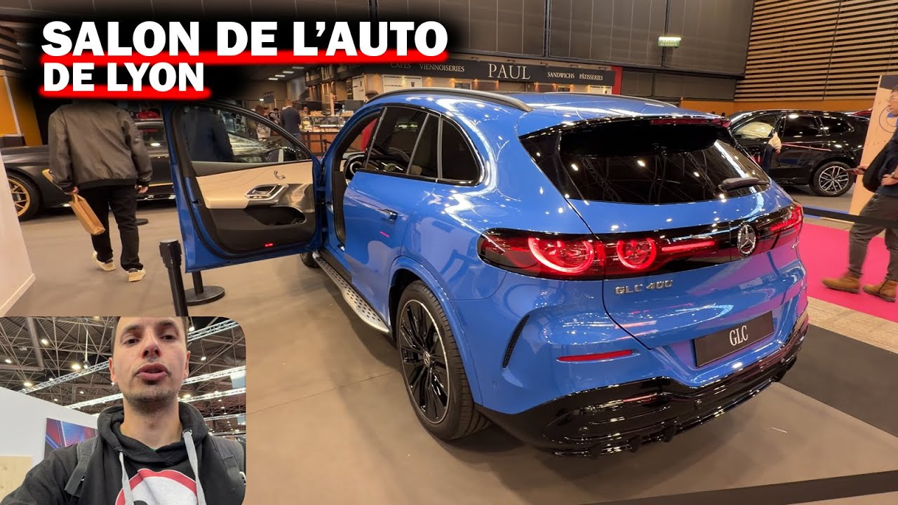 Visite en LIVE du salon de l’auto de lyon ! Des grosses nouveautés ! Glc x3 cla q3 …