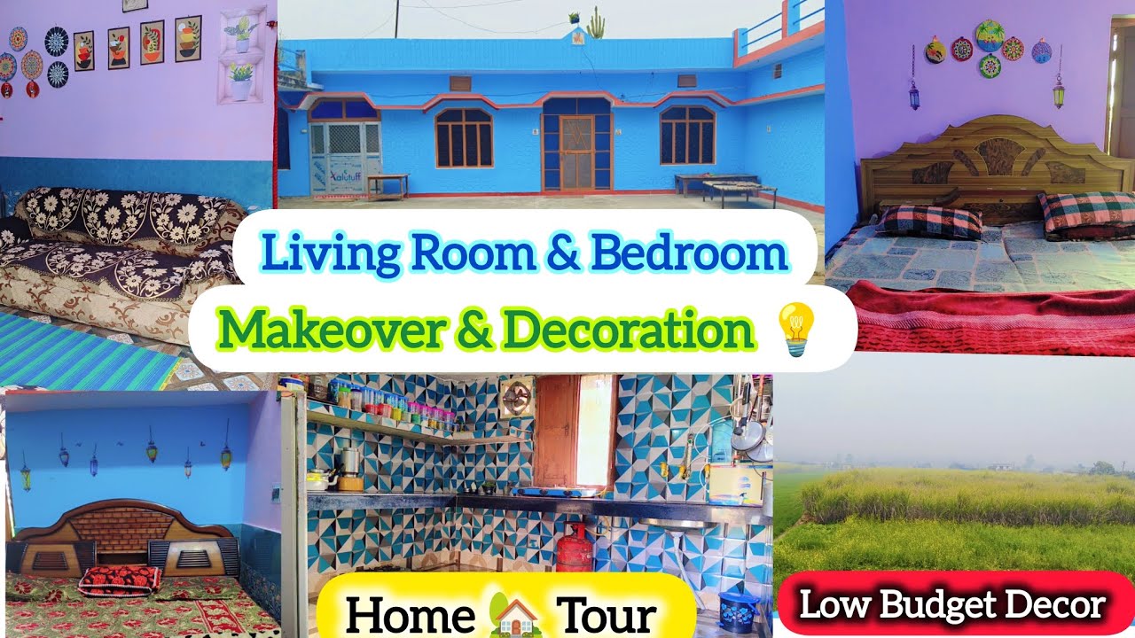 Living Room & Bedroom Makeover | Full Home Tour | Home Decoration Ideas in Low Budget | Home Decor 