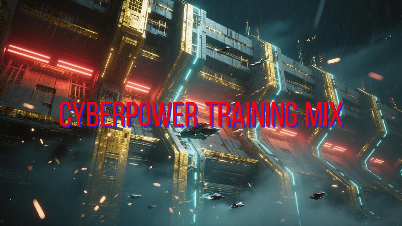 Dark Synthwave × Industrial Bass | Cyberpunk Training Mix