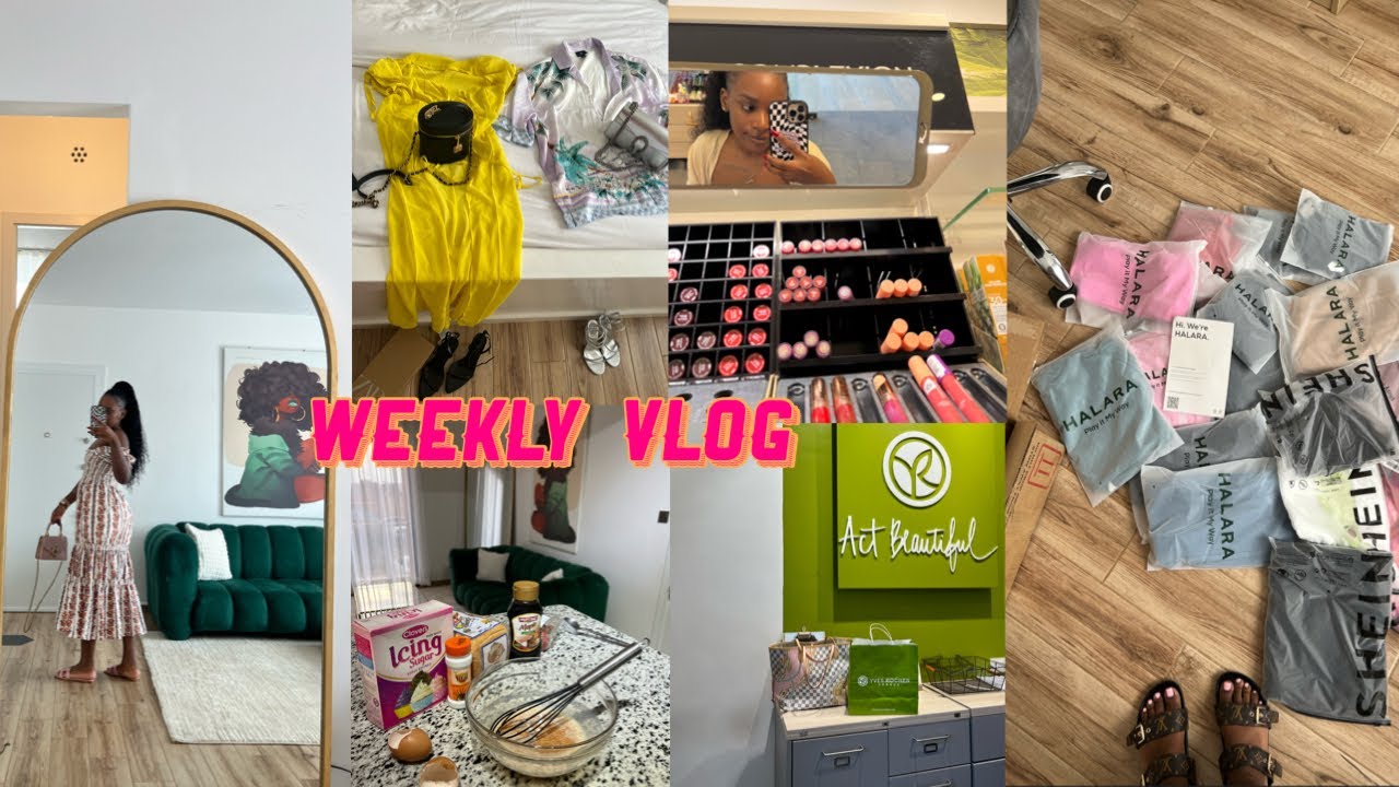 WEEKLY VLOG: Halara Haul, New bag, Out with the girls, Sunday brunch & life lately❤️