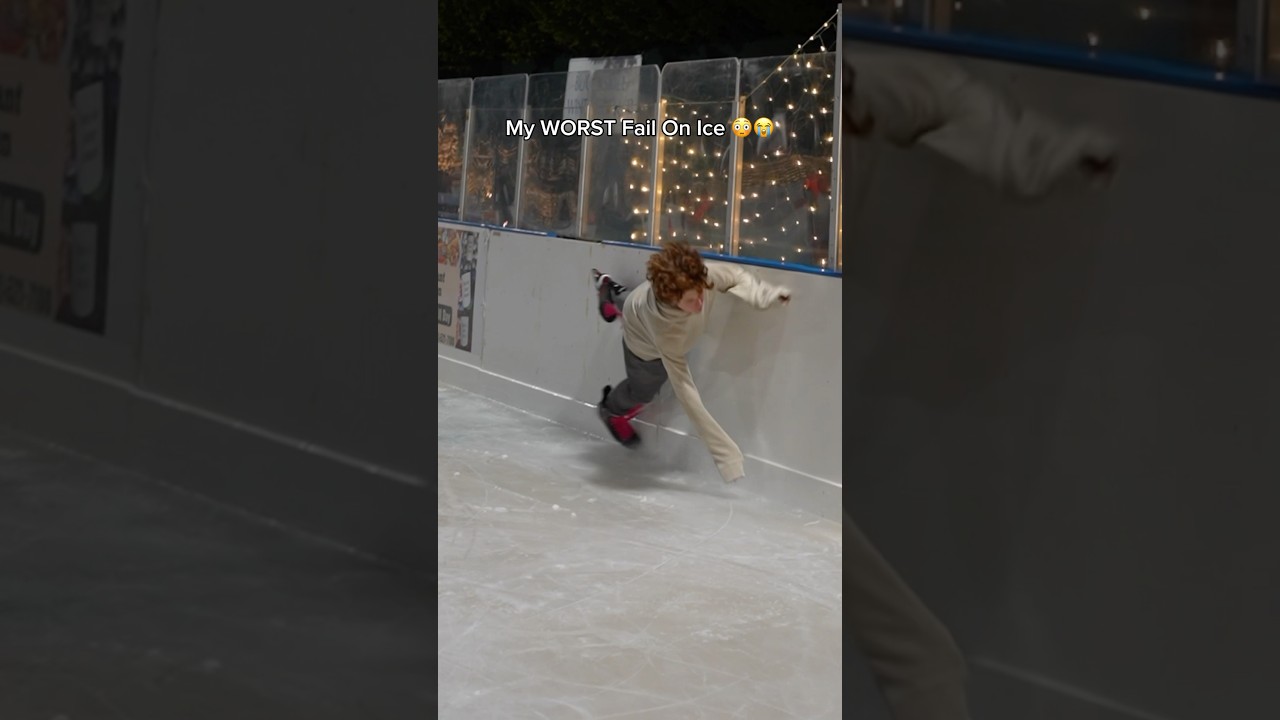 My WORST Fail On Ice🤕😭