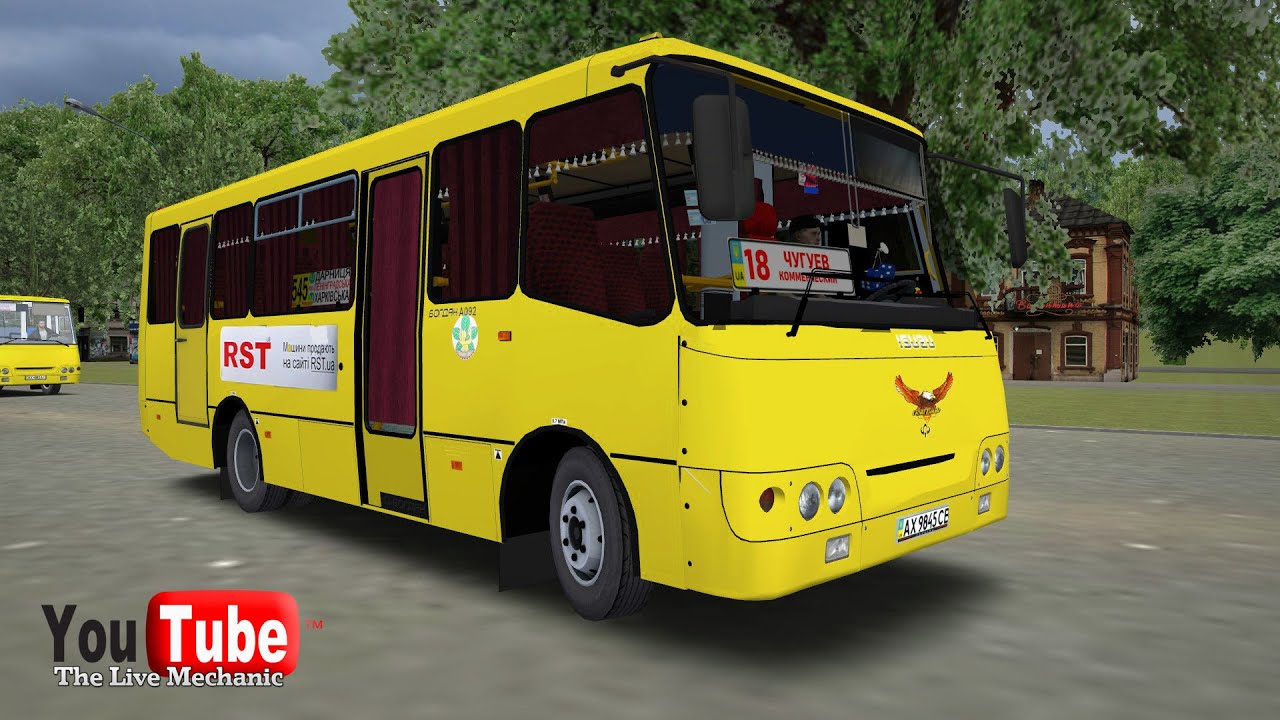 OMSI 2 - BOGDAN A092 (Update New Sounds) Чугуев