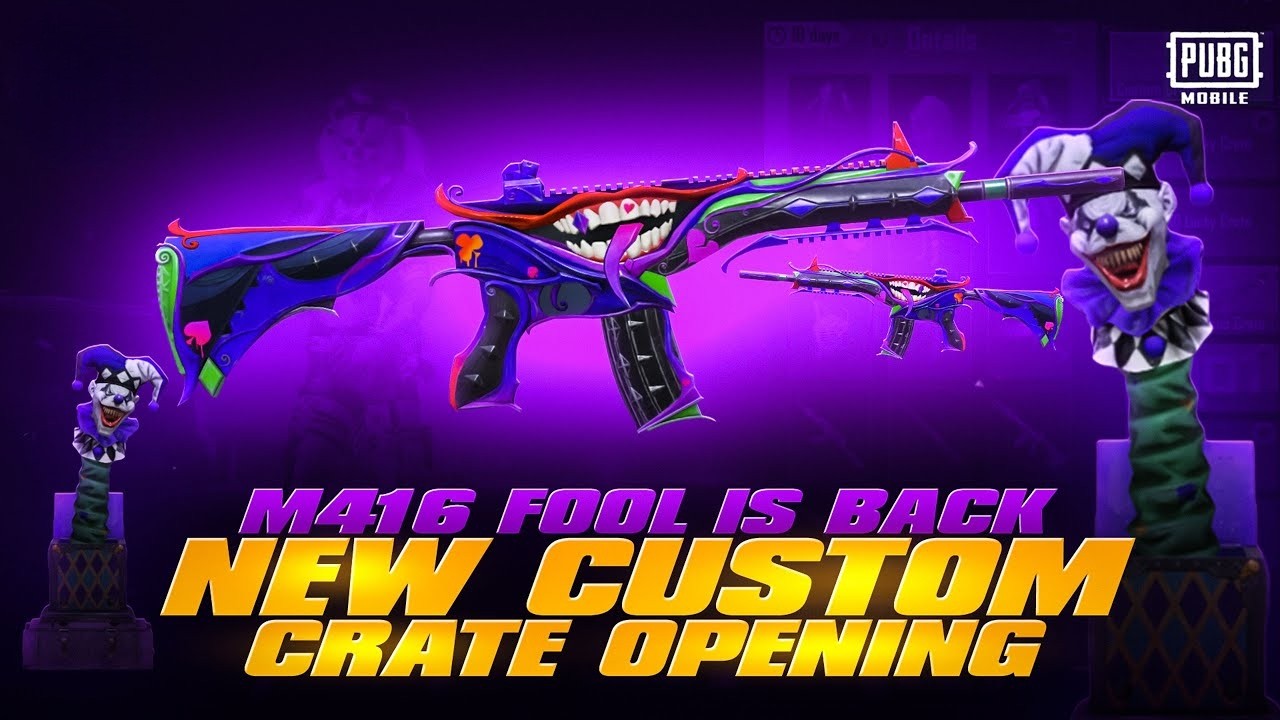 PUBG Mobile 🎮M416 FOOL Crate Opening - არა ბიჭოს მოსკოვს დავეკითხებოდით ოფენინგი