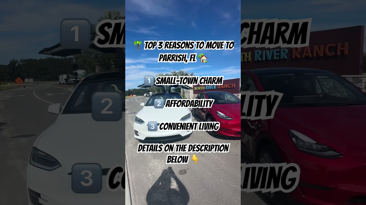 🌴 Top 3 Reasons to Move to Parrish, FL 🏡