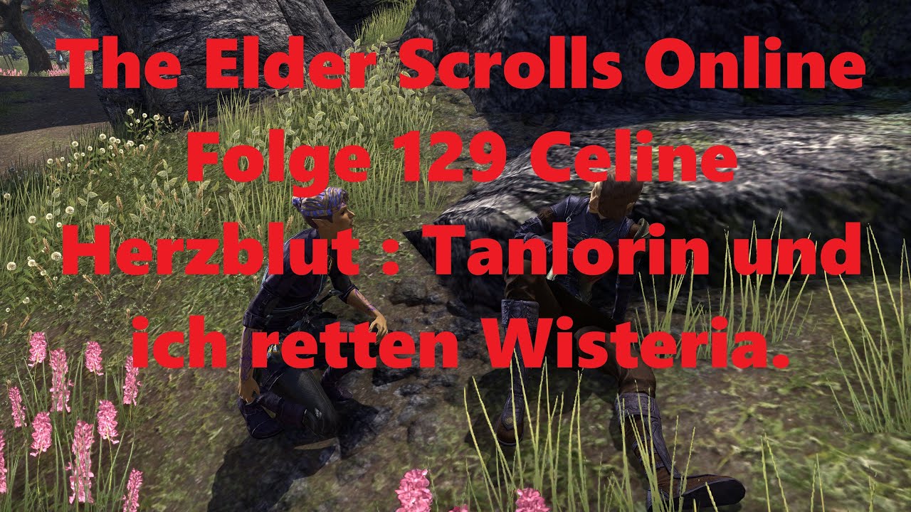 The Elder Scrolls Online Folge 129 Celine Herzblut : Tanlorin und ich retten Wisteria. 4K Deutsch