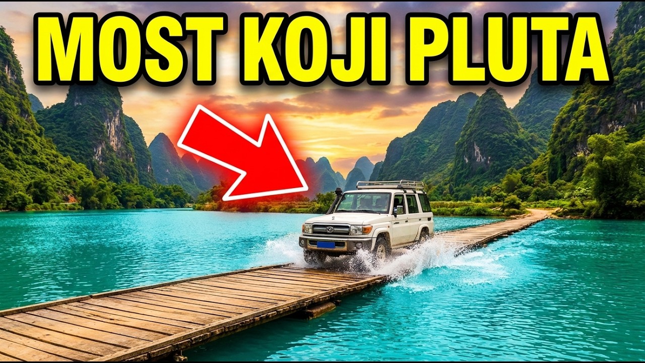 KINEZI su sagradili MOST koji PLUTA na VODI!