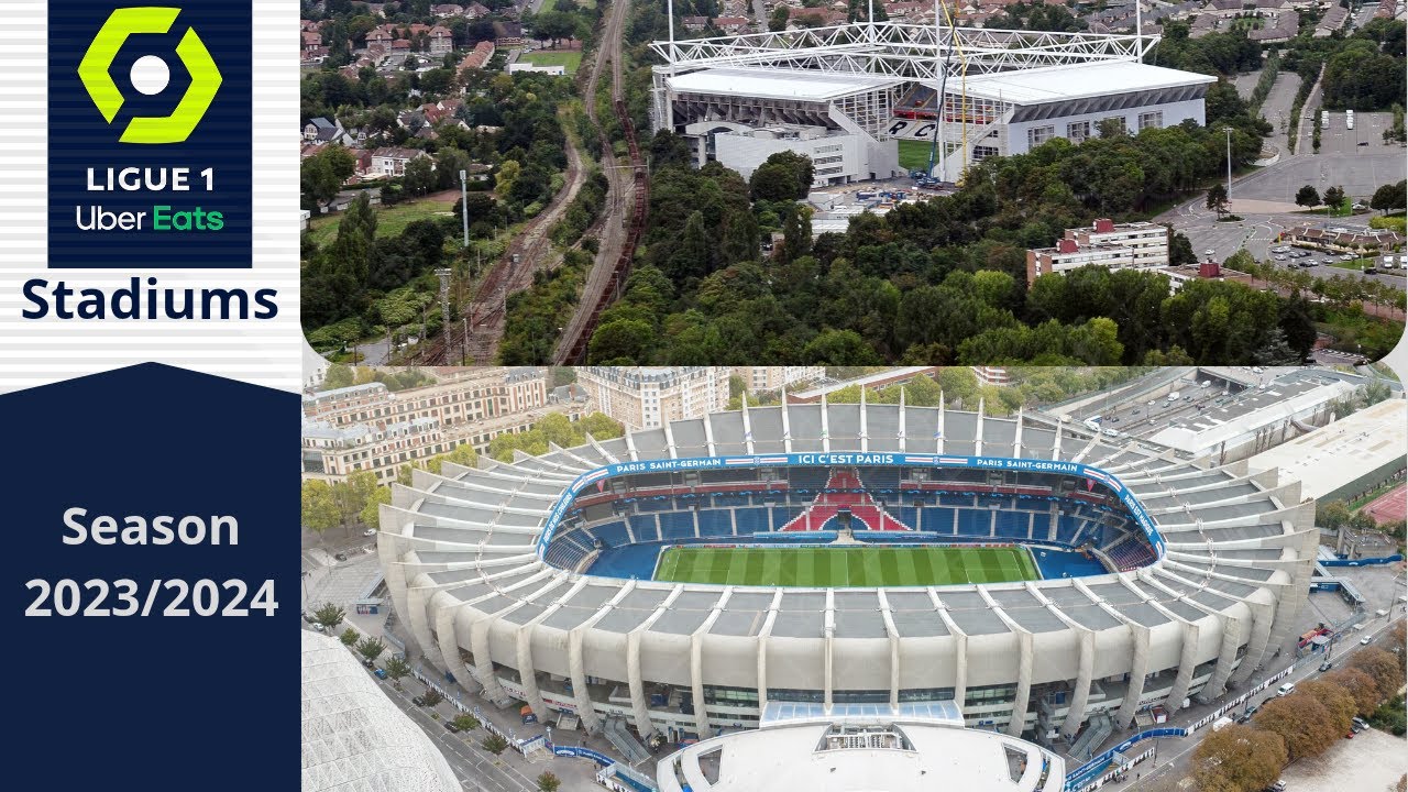 Stadion Liga Prancis Musim 2023/2024 (French Ligue 1 Stadiums)