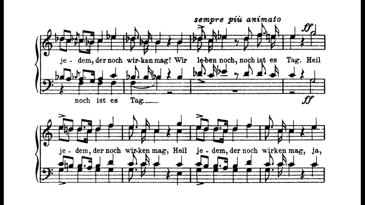 Franz Liszt - We Are Not Mummies, S.90/3b