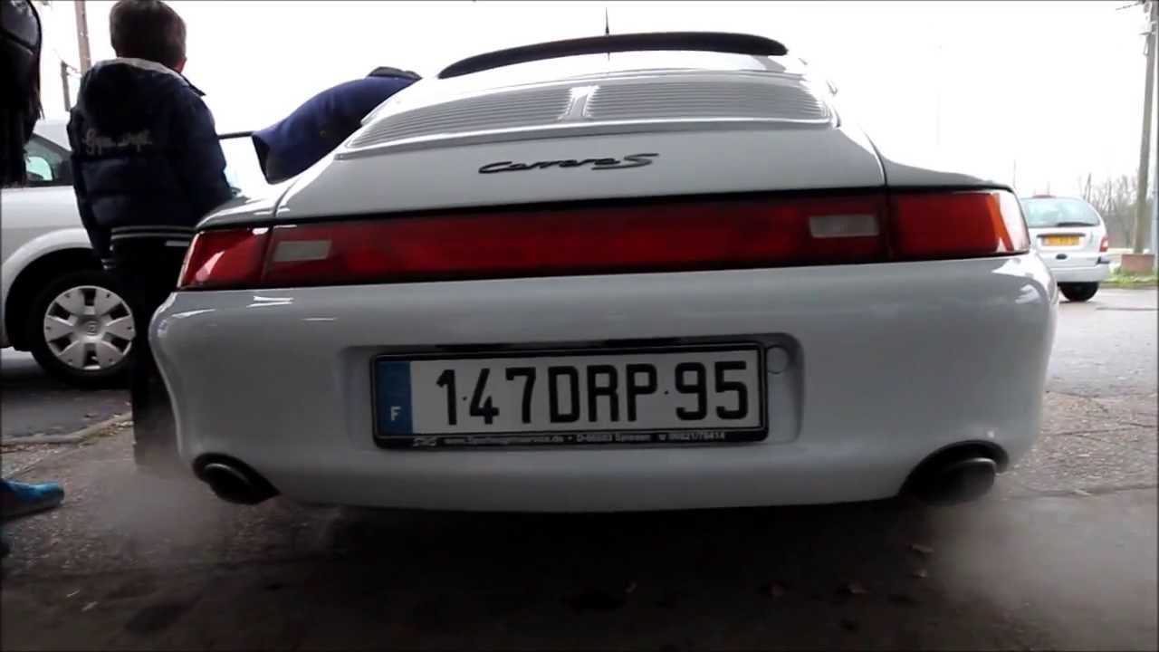 Porsche 993 Carrera S : start up & sound