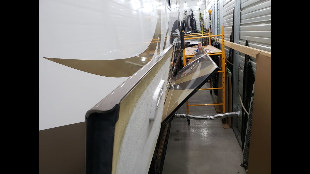 STOP Banging Your Head on Your RV Storage Compartment Door By Installing a Longer RV Gas Shock Strut