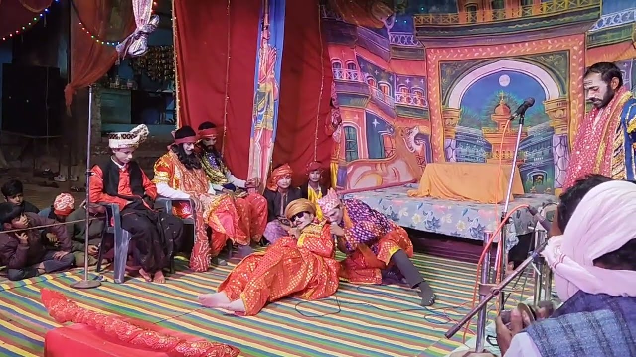 // शिव जी के धनुष को उठाना सभी राजाओं द्वारा//ग्राम छांटा डिण्डौरी// आदर्श रामलीला मंडली चांदरानी 🙏