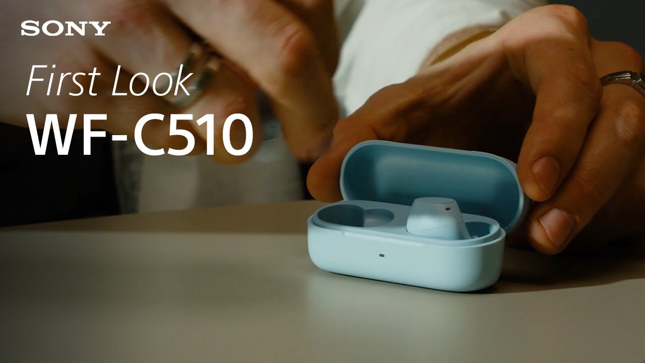 FIRST LOOK: Sony WF-C510 Truly Wireless Earbuds