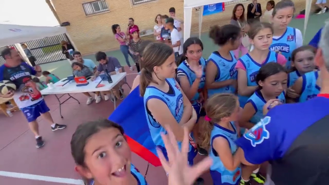 Partido MINI Femenino Escuela Baloncesto 🏀