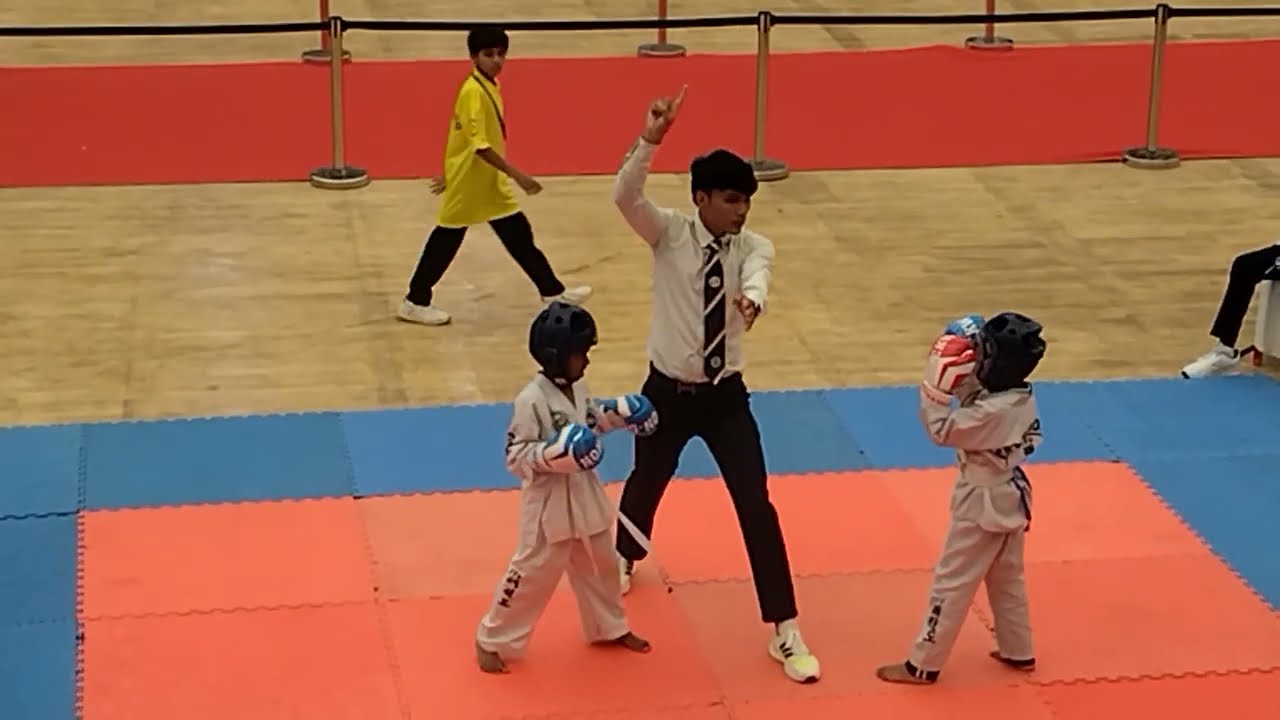 24th Karnataka State Taekwondo (ITF) Games | Junior Boys Taekwondo Events - 4