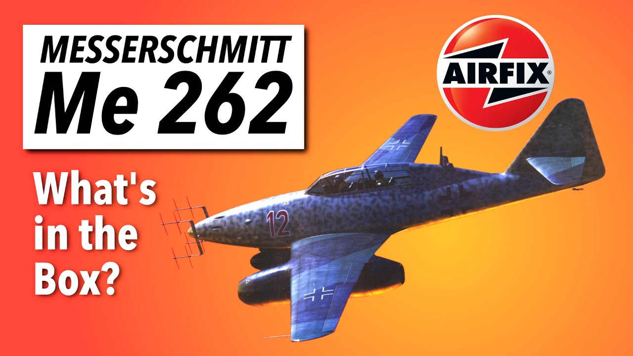 AIRFIX ME-262 NIGHT FIGHTER - what's in the box?