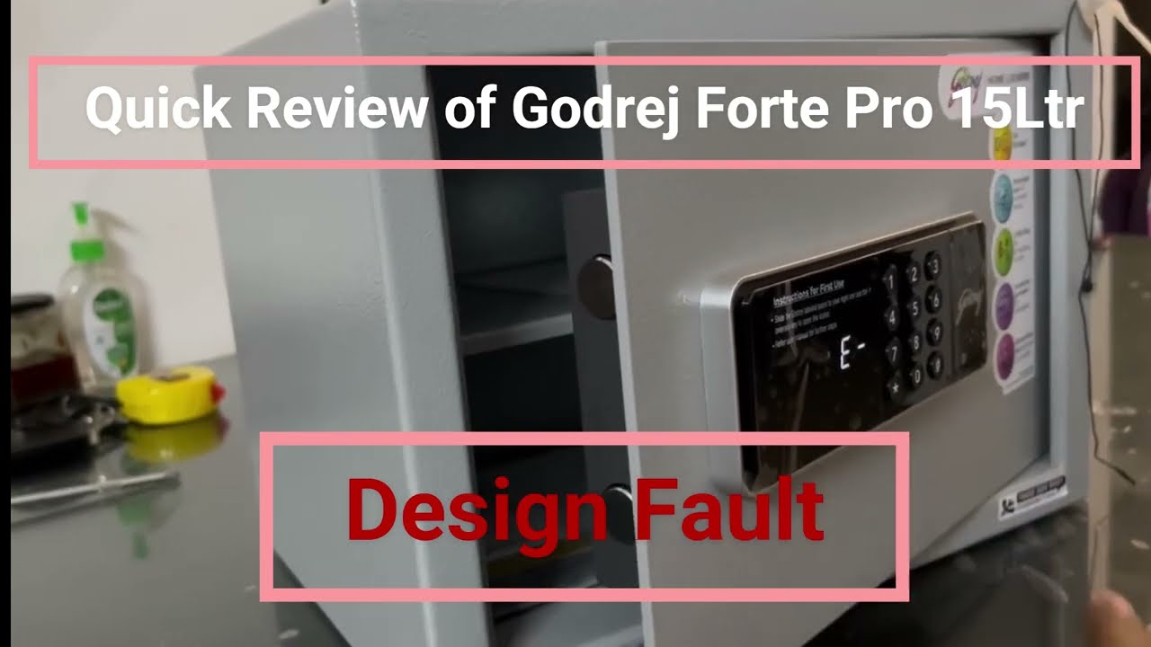 Technical Quick Review Godrej Forte Pro 15 locker