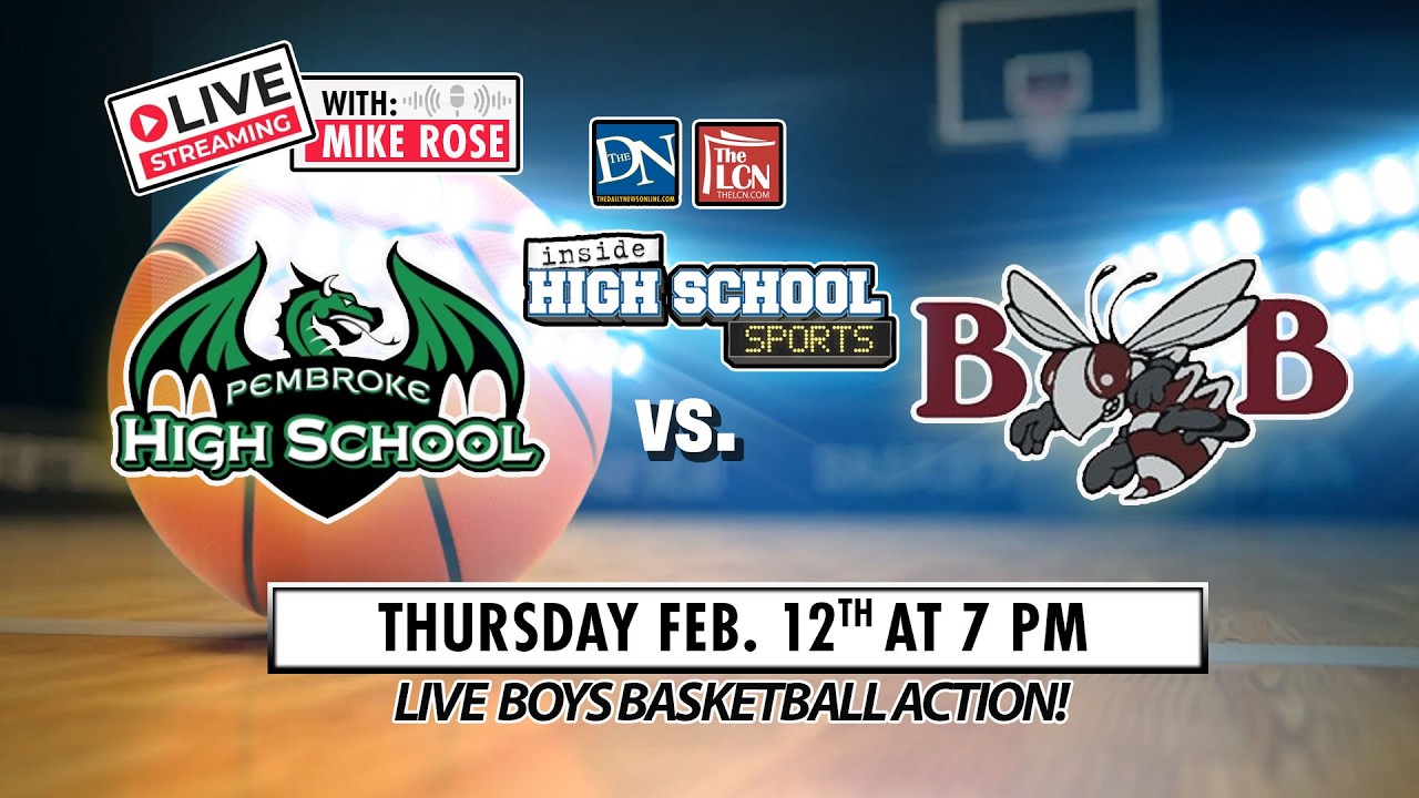 H.S. BOYS BASKETBALL: Byron-Bergen v Pembroke Thursday, Feb. 12, 2026 at 7:00 p.m.