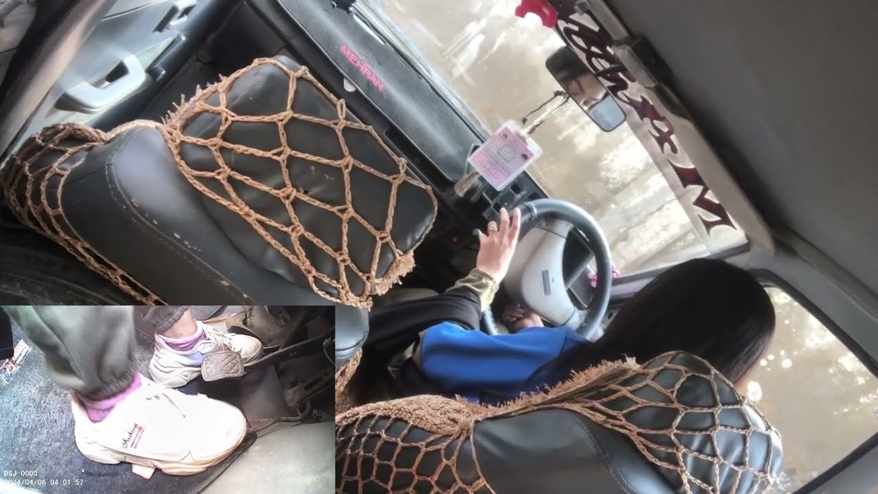 Samreen Suzuki Mehran Hard start Stalling Mania | Frustrated Cranking Pedal pumping PiP Pedal cam