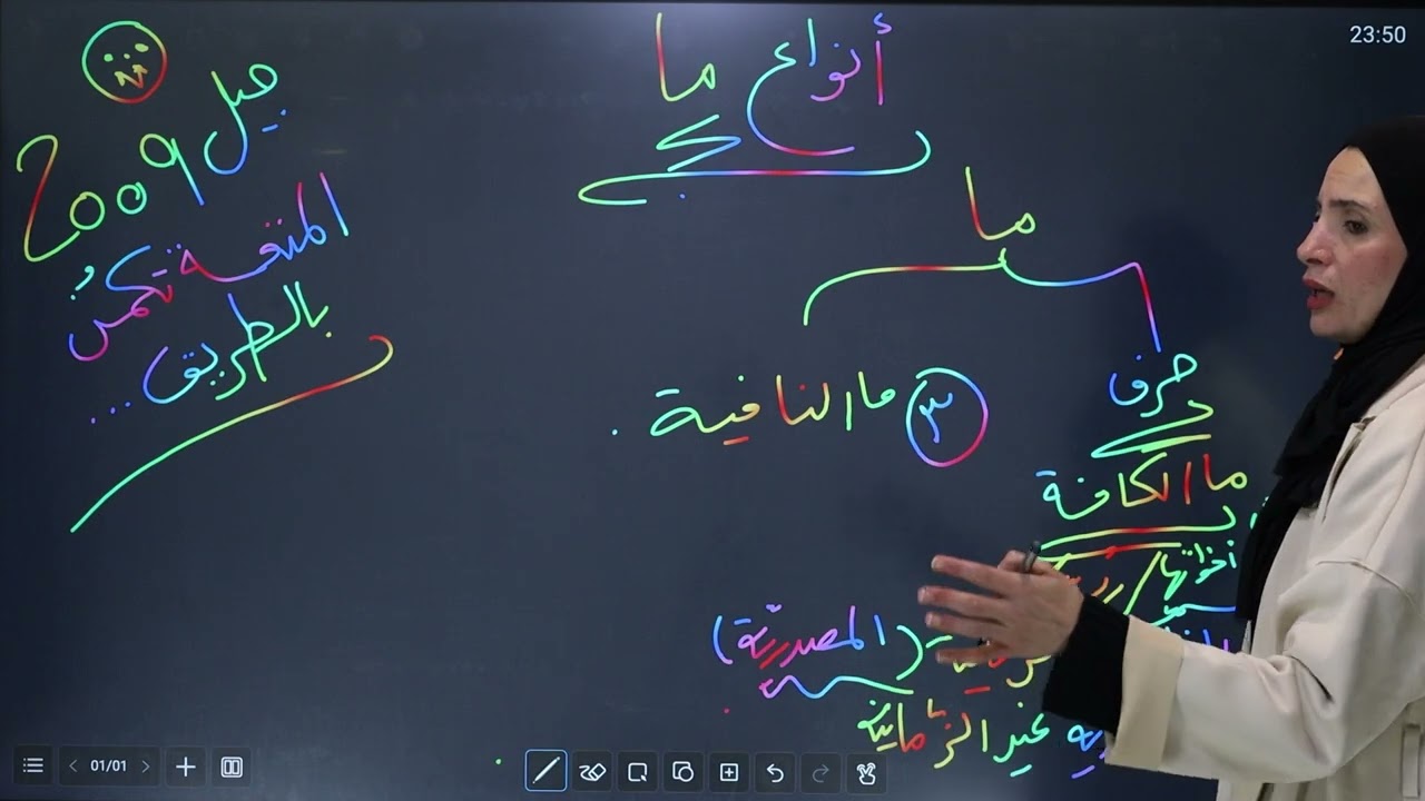 شرح انواع ما لجيل 2009 #اكسبلور #ثانوية_عامة #الاردن #توجيهي #2009 #عربي