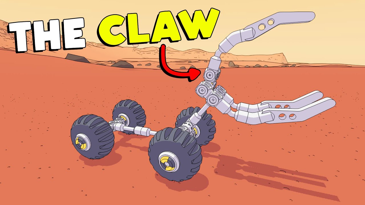 Я построил CLAW для перевозки неудобных предметов