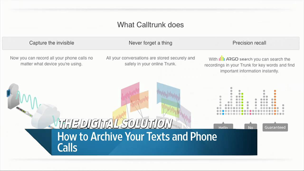 How to Archive Your Texts and Phone Calls