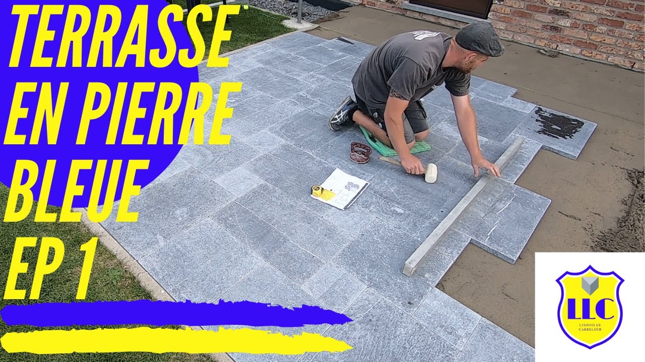 Terrasse en pierre bleue épisode 1