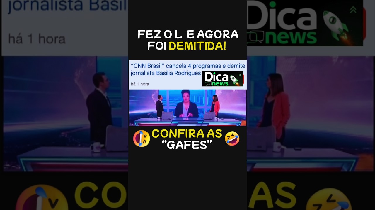 2 ERROS BIZARROS da Blogueira Militante da CNN Basilia Rodrigues antes de ser Demitida