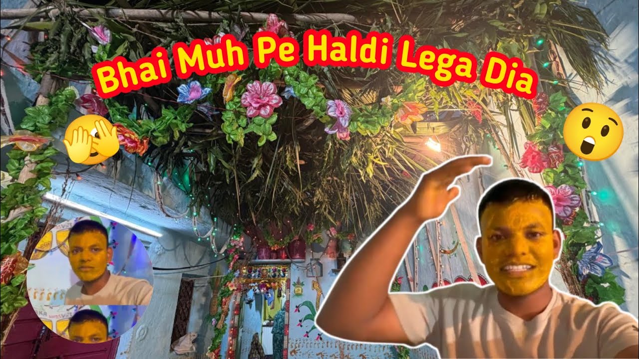 Hyderabadi Shadi Haldi Vlog 🫣