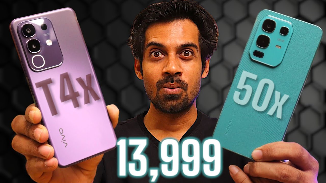 Vivo T4x vs Infinix Note 50x under 14,000 Full COMPARISON with PROS & CONS ⚡⚡