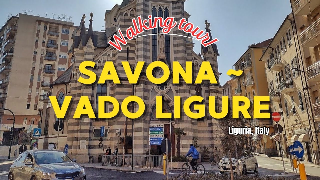 Afternoon walk through SAVONA - VADO LIGURE 07/11/2024