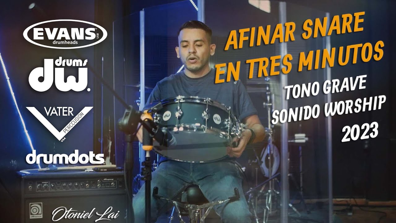 Afina tu Snare  En Tres Minutos , Tono Grave, Estilo Worship