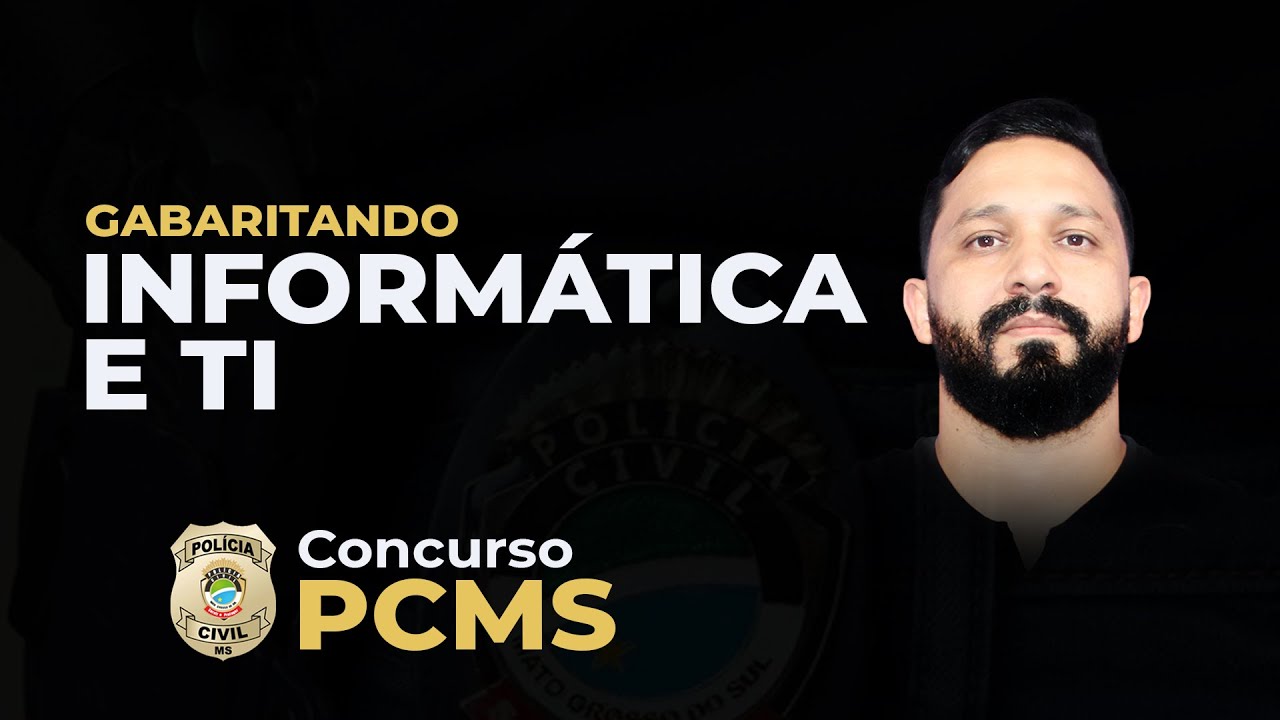 CONCURSO PCMS - INFORMÁTICA E TECNOLOGIA DA INFORMAÇÃO
