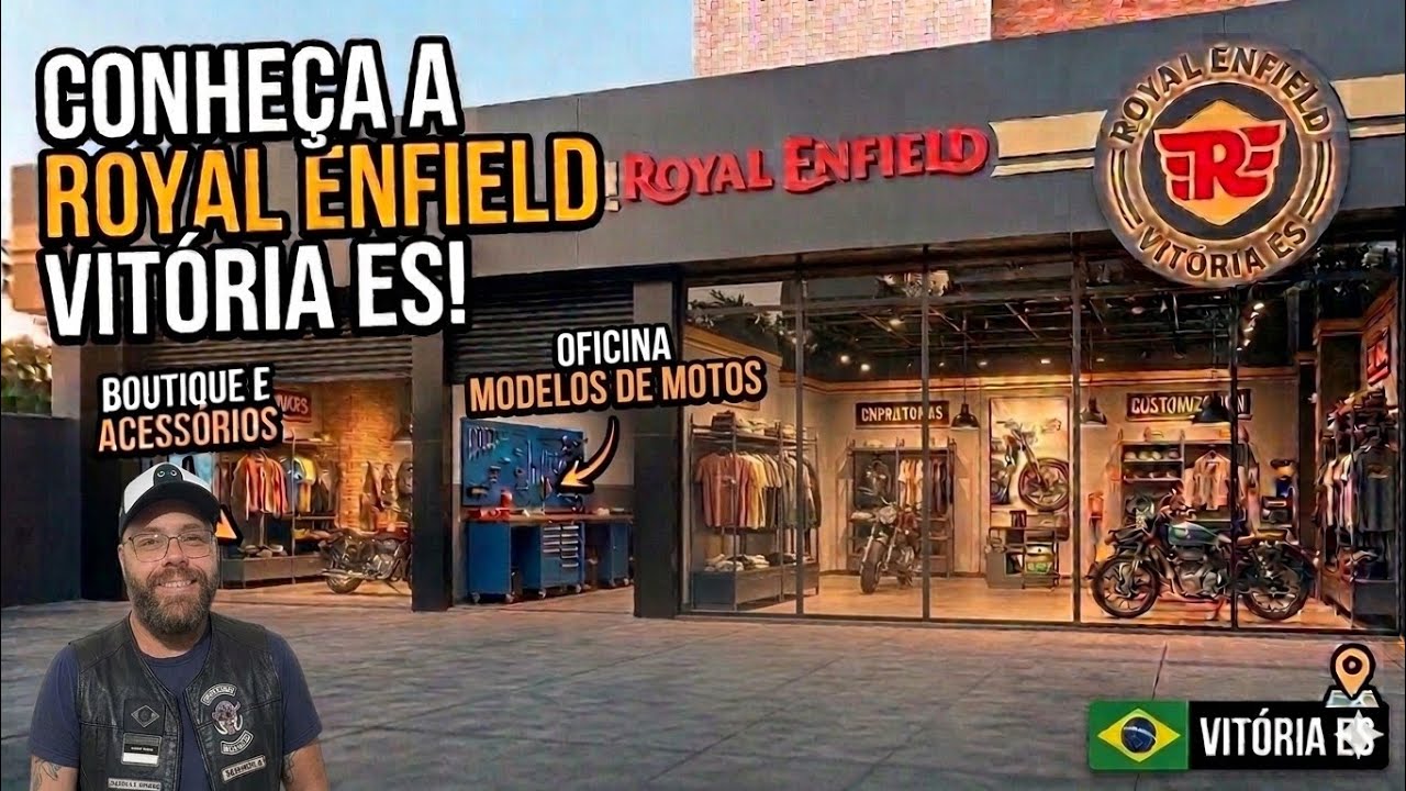Conheça a Royal Enfield Vitória! | Vale a pena em 2026?