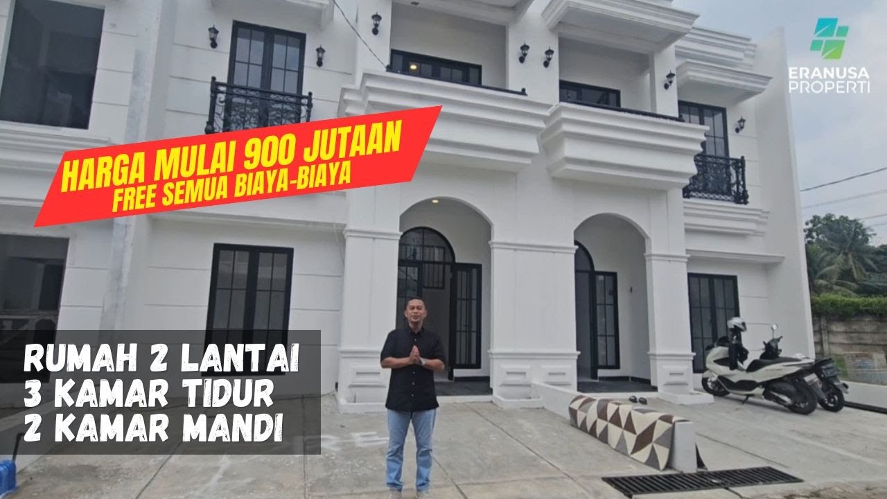 Rekomendasi rumah mewah akses 2 mobil di Cilodong Depok