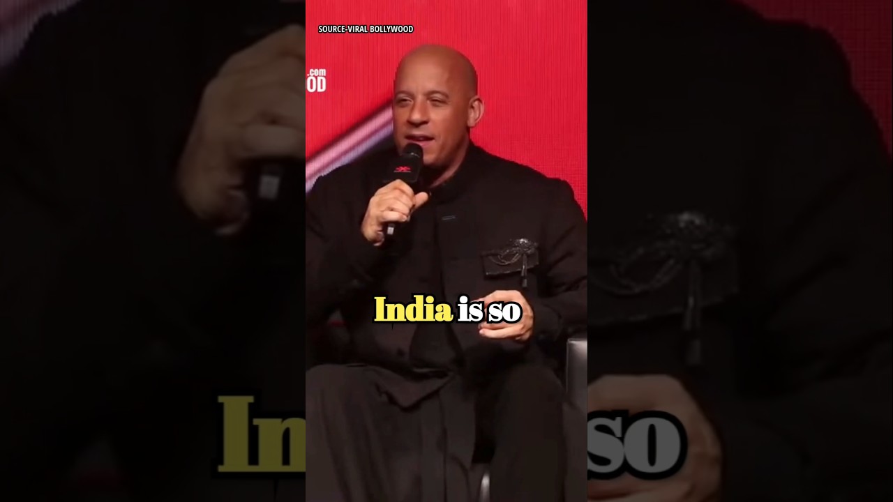 Indian Guru and Vin Diesel 🤯 #india #usa #hinduism #sanatan