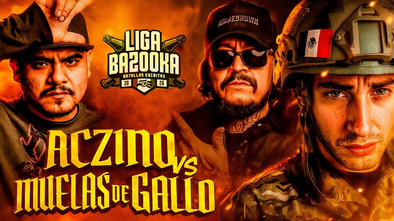 BLON reacciona a ACZINO vs MUELAS DE GALLO ✍️ Liga Bazooka Mexico