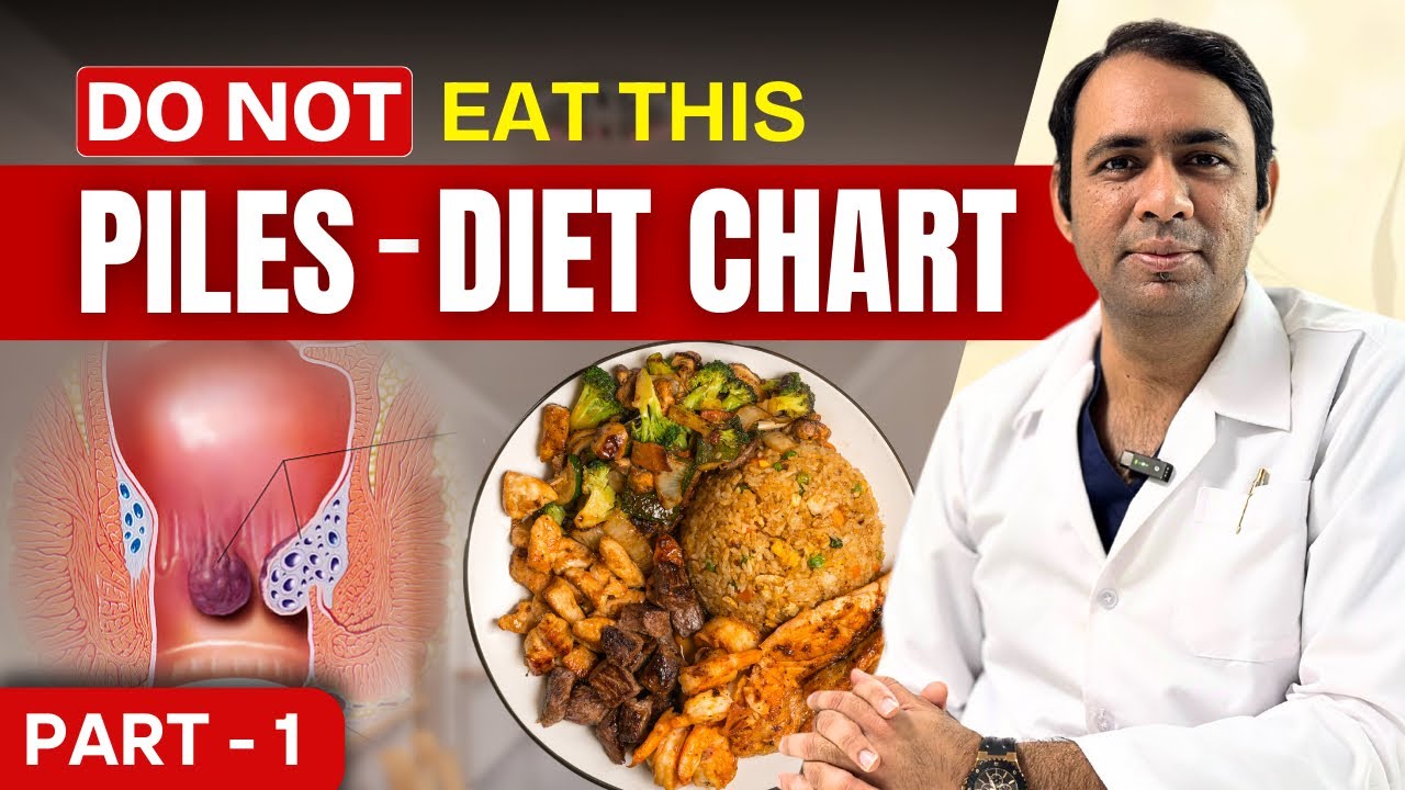 Part 1 ❌🍔 WORST FOODS - DO NOT EAT - BEST DIET  ! - 🥗🍏 PILES | BAWASIR | FISSURE | HEMORRHOIDS
