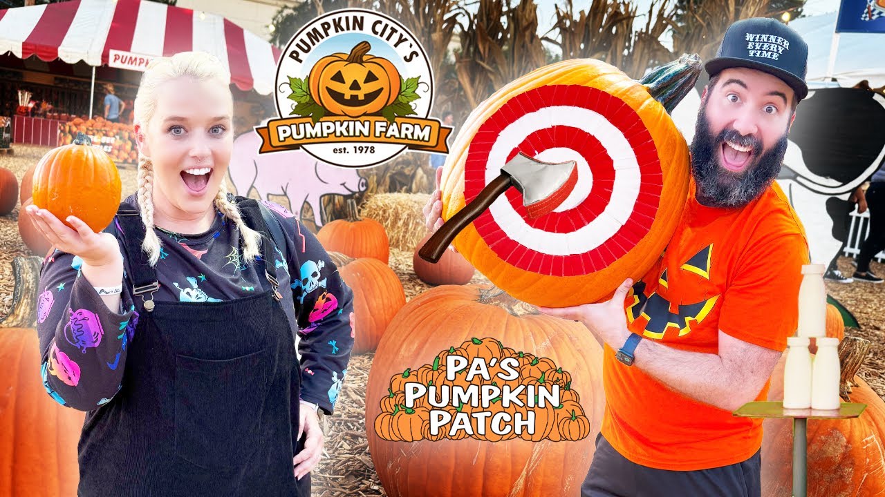 Carnival Games and Fall Fun at SoCal Pumpkin Patches!